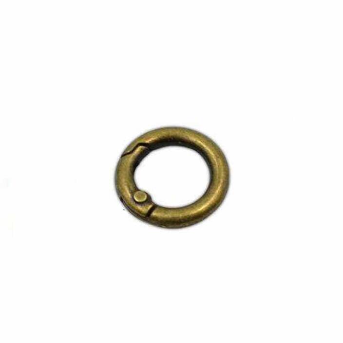 1 Cm Metal Çanta Halkası Yaylı ( 10 Adet ) - 2