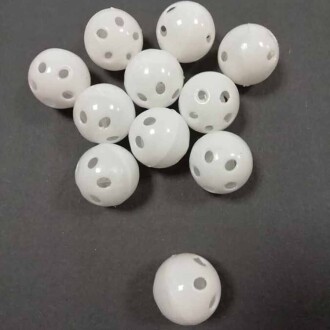 ( 100 Adet ) Amigurumi Çıngırak Zili Beyaz - Orivyum