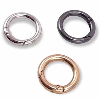 2 Cm Metal Çanta Halkası Yaylı ( 10 Adet ) - 2