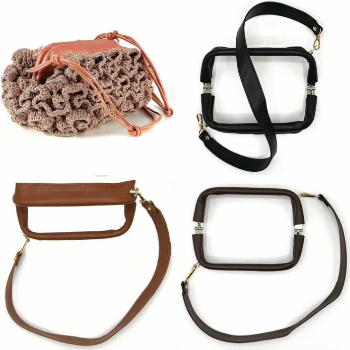 2 Parça Derili Gizli Burs Çanta Seti - 1