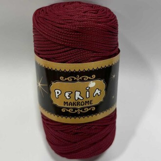 ( 5 adet ) Polyester Makrome İpi 110 Bordo - 2