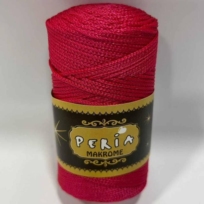 ( 5 adet ) Polyester Makrome İpi 11851 Fuşya - 2