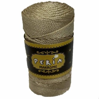 ( 5 adet ) Polyester Makrome İpi 130 Bej - 2