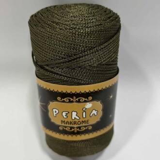 ( 5 adet ) Polyester Makrome İpi 2860 Haki - 2