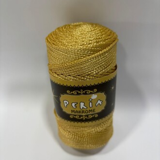 ( 5 adet ) Polyester Makrome İpi 520 Altın - 2