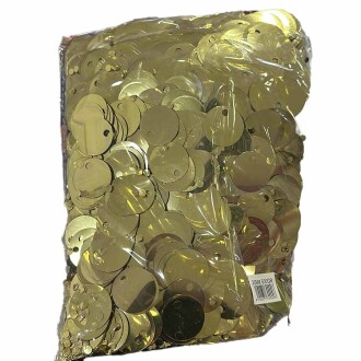 ( 500 Gram ) İthal Çanta Ve Supla Pulu 20 Mm Dore Altın - Orivyum