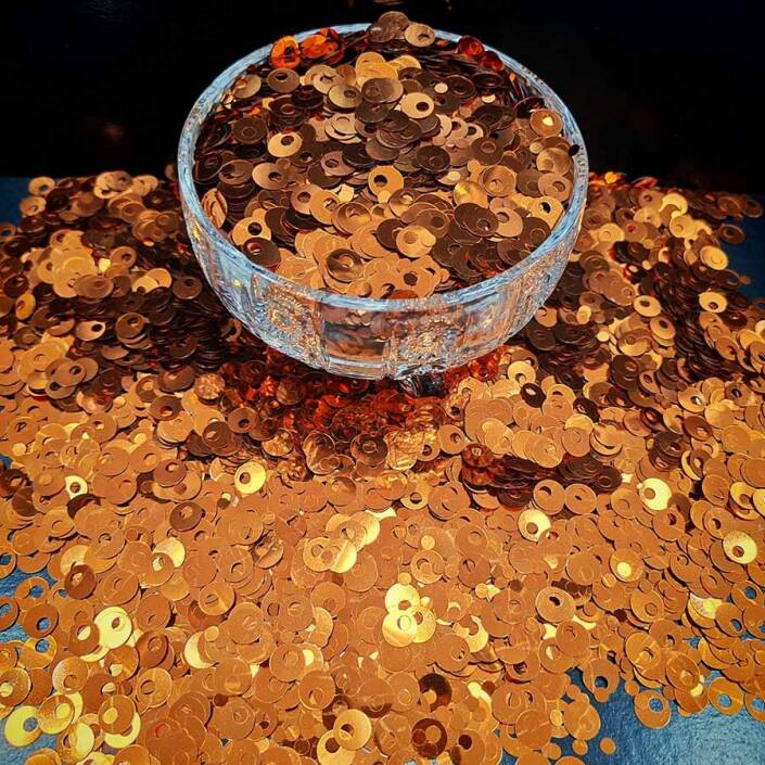 ( 500 Gram ) İthal Patik Pulu 10 Mm Bakır - 1