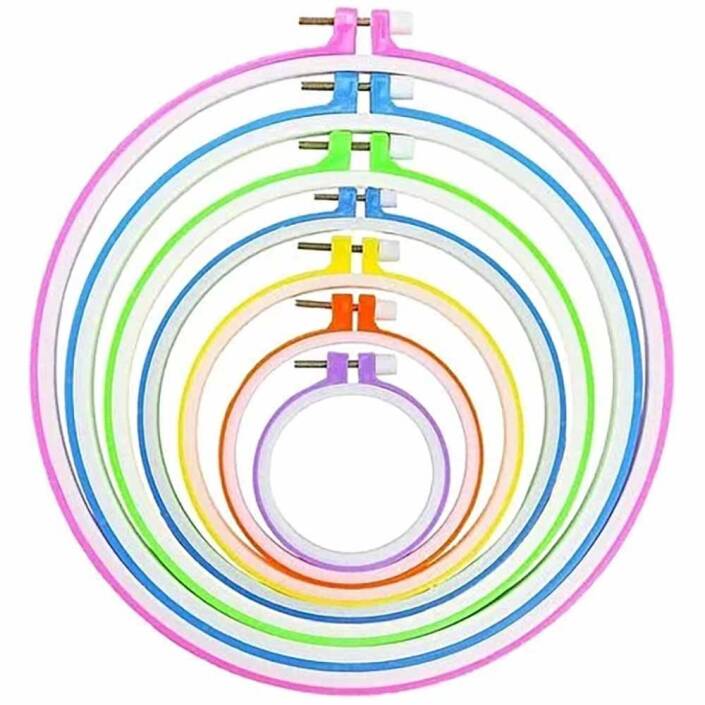 6 Boy Plastik Punch Kasnak Takımı Seti - 1