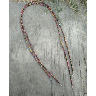 Ahşap Boncuklu Çanta Sapı 120 Cm AT54 - Orivyum