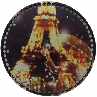 Ahşap Çanta Plakası 7021 Paris Model - Orivyum