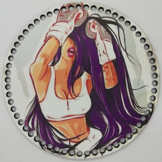 Ahşap Çanta Plakası 7051 Sporcu Kız - Orivyum