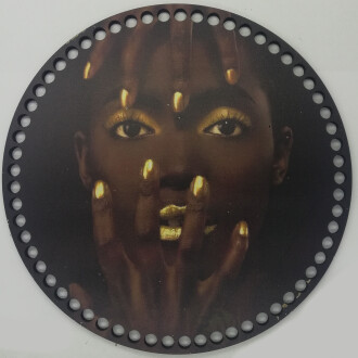 Ahşap Çanta Plakası 7081 Arap Kizi - Orivyum