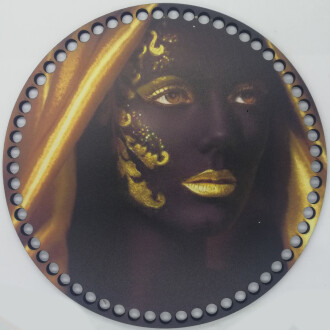 Ahşap Çanta Plakası 7084 Arap Kizi - Orivyum