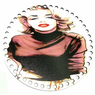 Ahşap Çanta Plakası 7226 Marilyn Monroe - Orivyum