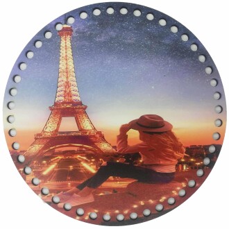 Ahşap Çanta Plakası 7229 Paris - Orivyum