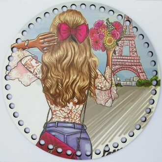 Ahşap Çanta Plakası 7253 Eyfel - Orivyum