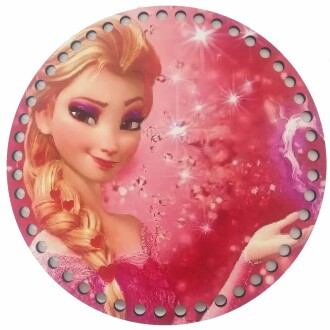 Ahşap Çanta Plakası 7286 Frozen - Orivyum