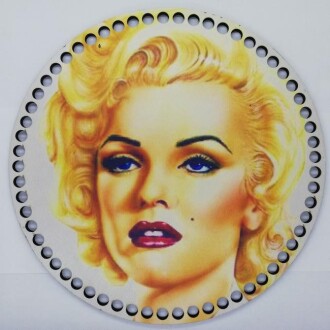 Ahşap Çanta Plakası Marilyn Monroe Ap7007 - Orivyum
