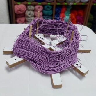 Ahşap Çilematik - Çile Örgü İpi Sarma Aparatı - Orivyum