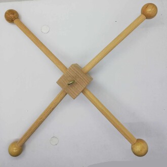 Ahşap Dönence Aparatı 4lu Kare - Orivyum