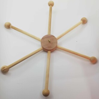 Ahşap Dönence Aparatı 6lı D90 - Orivyum