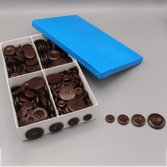 Ahşap Düğme Sade - Orivyum