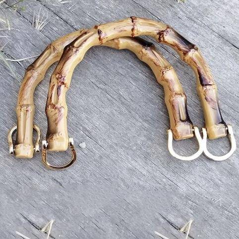 Bambu Görünümlü Akrilik Çanta Sap ( AA98 ) - 1