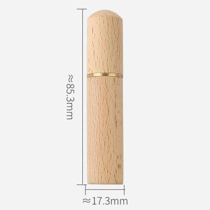 Ahşap İğne Kutusu ( Tüp ) 1 Adet - 2