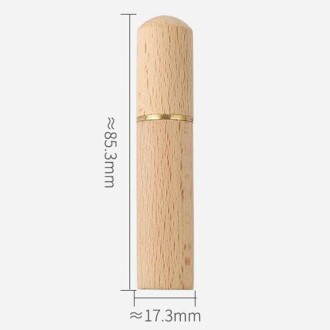 Ahşap İğne Kutusu ( Tüp ) 1 Adet - 2