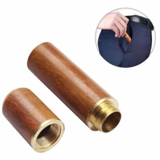 Ahşap İğne Kutusu ( Tüp ) 1 Adet - 3