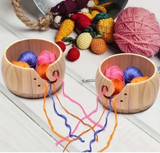 Ahşap İplik Kasesi - 2