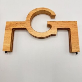 Ahşap Mıknatıslı Çanta Bursu ( G Model ) Ham - 2