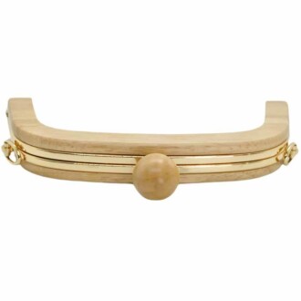 Ahşap Mıknatıslı Çanta Bursu İçi Metal ALT250 Ham - Orivyum