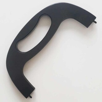 Ahşap Mıknatıslı Çanta Bursu OR18 Siyah - 2