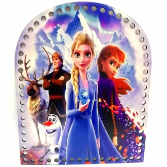 Ahşap Sırt Çanta Plakası C17 Frozen - Orivyum