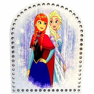 Ahşap Sırt Çanta Plakası C3 Frozen - Orivyum