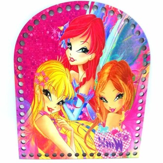 Ahşap Sırt Çanta Plakası C5 Winx - Orivyum