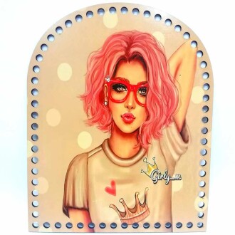 Ahşap Sırt Çanta Plakası C8 - Orivyum