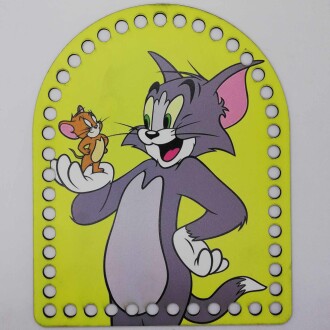 Ahşap Sırt Çanta Plakası H91 Tom Ve Jerry - Orivyum
