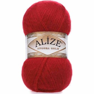 Alize Angora Gold El Örgü İpi 106 Kırmızı - Alize
