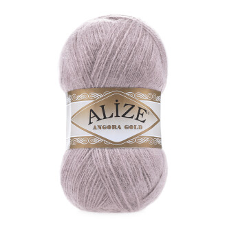Alize Angora Gold El Örgü İpi 163 Gül Grisi - Alize