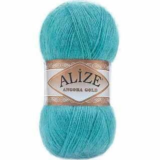 Alize Angora Gold El Örgü İpi 164 Azur - Alize