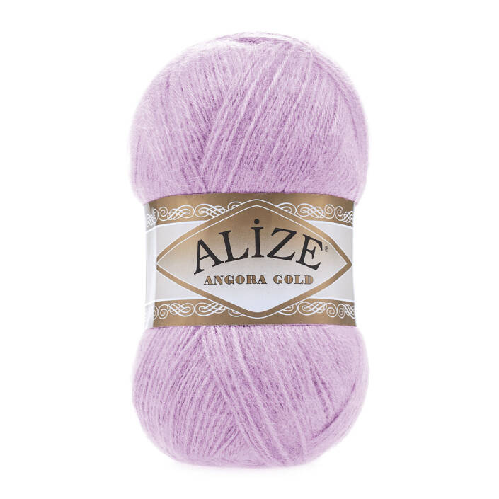 Alize Angora Gold El Örgü İpi 27 Lila - 1