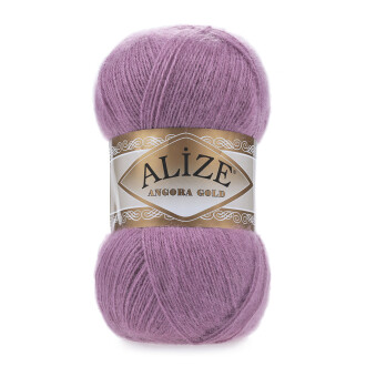 Alize Angora Gold El Örgü İpi 28 Gül Kurusu - Alize
