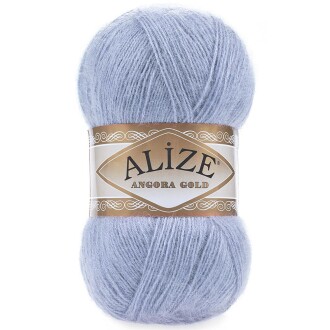Alize Angora Gold El Örgü İpi 40 Mavi - Alize