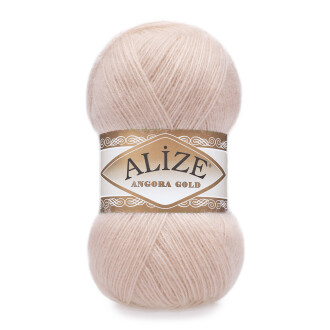 Alize Angora Gold El Örgü İpi 404 Pudra Pembe - Alize