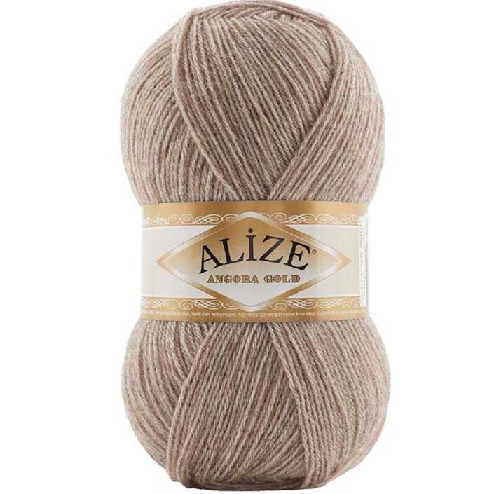 Alize Angora Gold El Örgü İpi 461 Vizon Melanj - 1