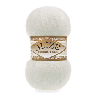 Alize Angora Gold El Örgü İpi 62 Açık Krem - Alize