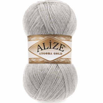Alize Angora Gold El Örgü İpi 652 Duman Rengi - Alize