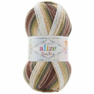 Alize Baby Best Batik El Örgü Bebe İpi 1893 - Alize